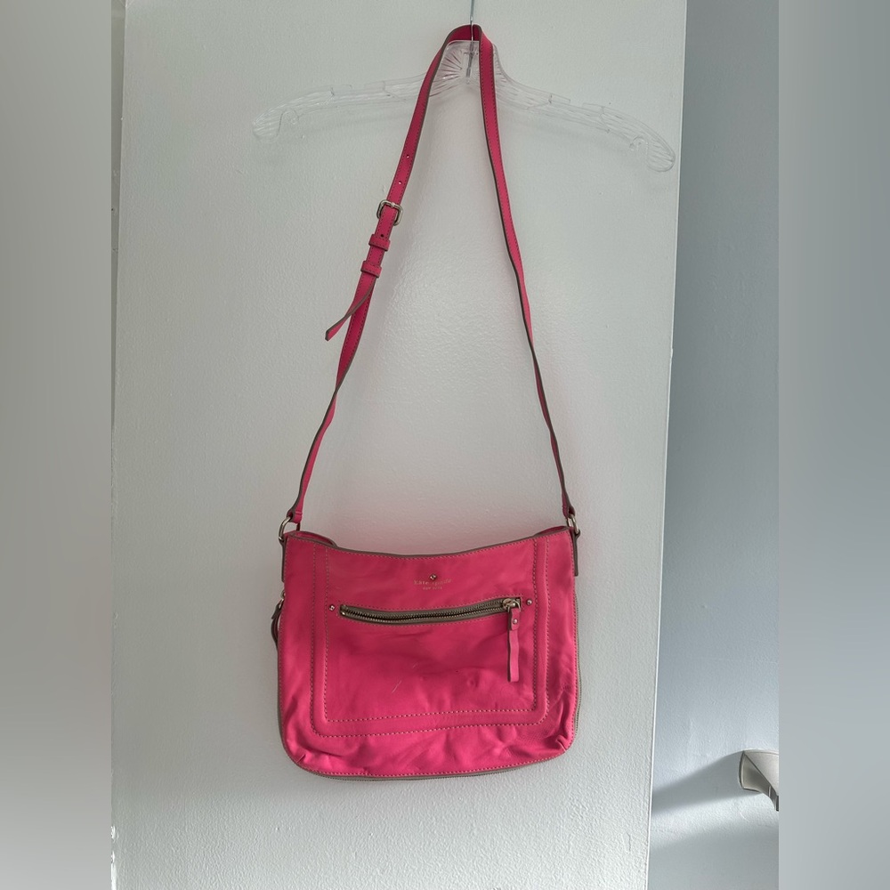 Kate Spade Neon Pink Crossbody Bag